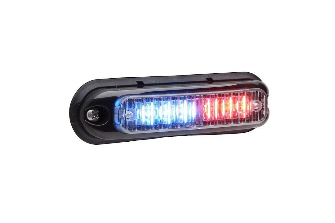 Whelen Warning Light, Micron™, 4.04 Inch Length X 0.825 Inch Width X 0.89 Inch Height, Surface Mount, LED, Clear Lens – MCRNSJX