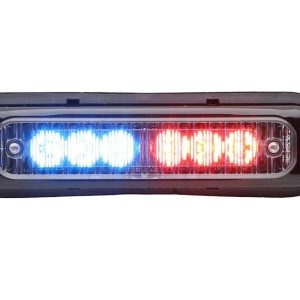 Whelen Warning Light, Micron™, 4.04 Inch Length X 0.825 Inch Width X 0.89 Inch Height, Surface Mount, LED, Clear Lens – MCRNSJX