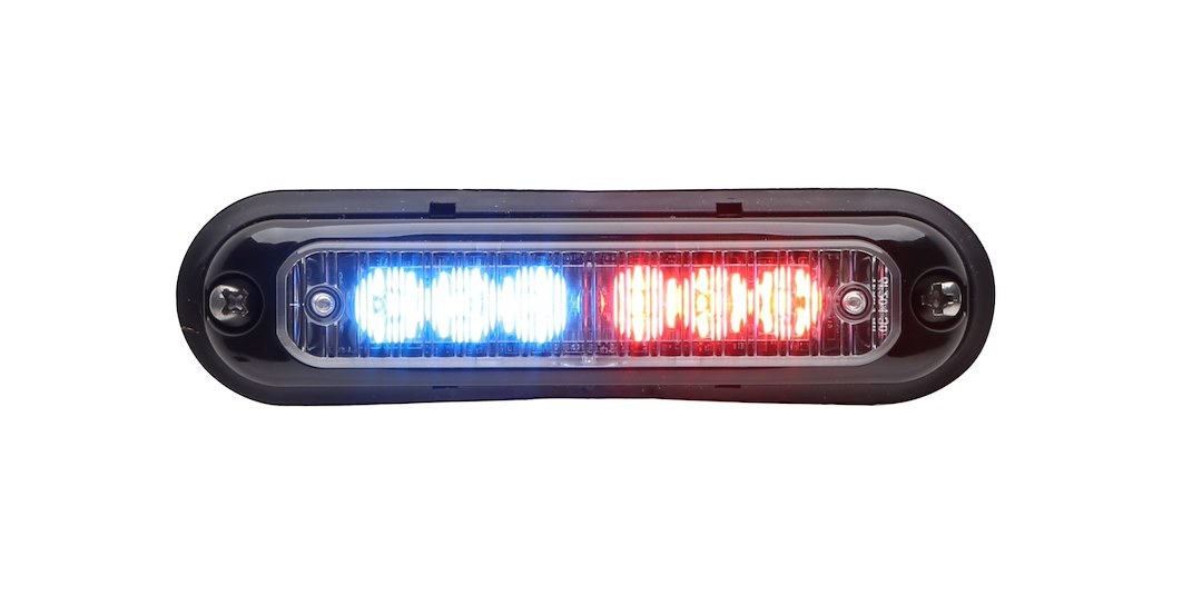 Whelen Warning Light, Micron™, 4.04 Inch Length X 0.825 Inch Width X 0.89 Inch Height, Surface Mount, LED, Clear Lens – MCRNSJX