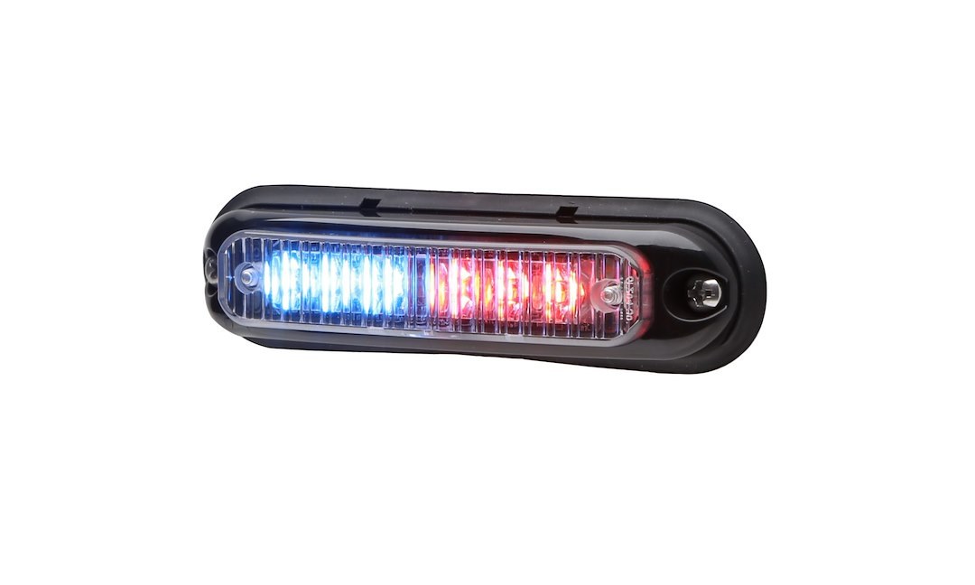 Whelen Warning Light, Micron™, 4.04 Inch Length X 0.825 Inch Width X 0.89 Inch Height, Surface Mount, LED, Clear Lens – MCRNSJX