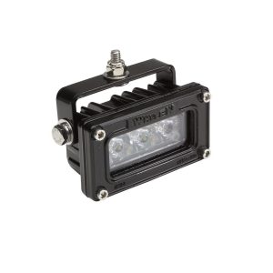 Whelen Spotlight, Pioneer Nano ™, 12.8 Watt LED, Black Die-Cast Aluminum Powder Coated Housing, White Light, 8 Degree Spot Beam, 1100 Lumens – NP3BB
