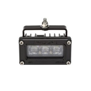 Whelen Spotlight, Pioneer Nano ™, 12.8 Watt LED, Black Die-Cast Aluminum Powder Coated Housing, White Light, 8 Degree Spot Beam, 1100 Lumens – NP3BB