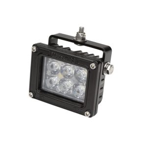 Whelen Spotlight, Pioneer Nano ™, 19.6 Watt LED, Black Die-Cast Aluminum Powder Coated Housing, White Light, 8 Degree Spot Beam, 1800 Lumens – NP6BB