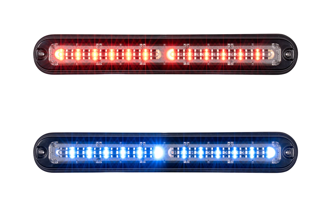Whelen Light Bar, Strip-Lite™ Plus Series, LED Bulb, 11.11 Inch Length X 1.68 Inch Width X 0.82 Inch Height, 69 Flash Pattern, 12 Volt DC – PSM02FCR