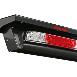 Whelen Warning Light Mount, Quick Fit, For Use with Whelen Warning Lights/ Light Bars, Rooftop Bolt-On Mount, Powder-Coated, Black, Aluminum – QFFORD1