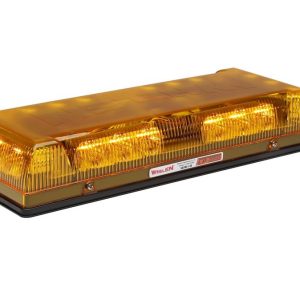 Whelen Warning Light, Responder ®, 17 Inch Length X 6.313 Inch Width X 2.875 Inch Height, Mini Bar, Permanent Mount, LED, Amber Lens – R1LPPA