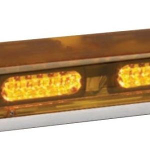 Whelen Warning Light, Responder ®, 17 Inch Length X 6.313 Inch Width X 3-1/4 Inch Height, Mini Bar, Permanent Mount, LED, Amber Lens – R2LPHPA