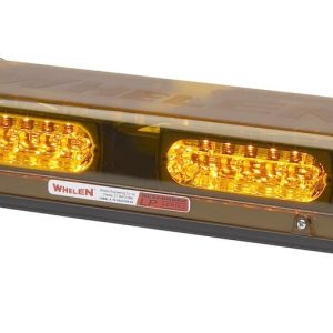 Whelen Warning Light, Responder ®, 17 Inch Length X 6.313 Inch Width X 2.845 Inch Height, Mini Bar, Permanent Mount, LED, Amber Lens – R2LPPA