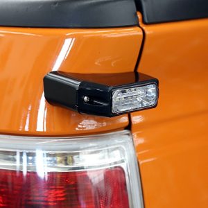Whelen Warning Light, LIN3 ™ Series, 3-1/2 Length X 1-1/4 Width X 1.125 Inch Height, Horizontal Surface Mount, Directional LED, Clear Lens – RSC02ZCR