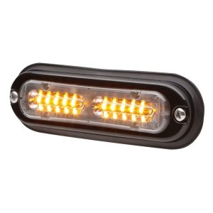 Whelen Strobe Light Kit, Ion ™ T-Series, Clear Lens, Amber Bulb, Linear Super-LED, 12 Volt DC, 0.6 Peak Amp/ 0.24 Average Amp, Surface Mount – TLIA