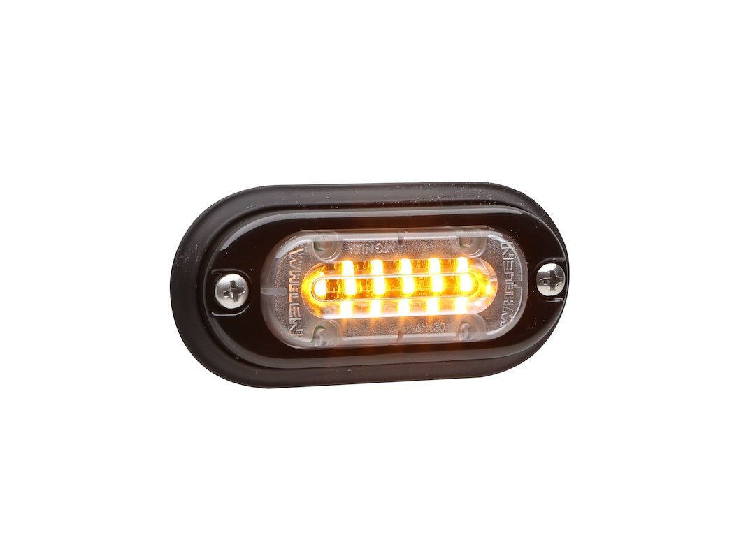 Whelen Strobe Light Kit, Ion ™ Mini T-Series, Clear Lens, Amber Bulb, Linear Super-LED, 12 Volt DC, 0.4 Peak Amp/ 0.16 Average Amp – TLMIA