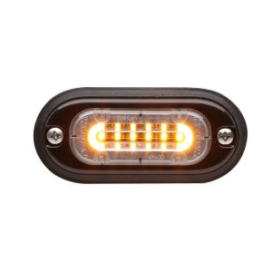 Whelen Strobe Light Kit, Ion ™ Mini T-Series, Clear Lens, Amber Bulb, Linear Super-LED, 12 Volt DC, 0.4 Peak Amp/ 0.16 Average Amp – TLMIA