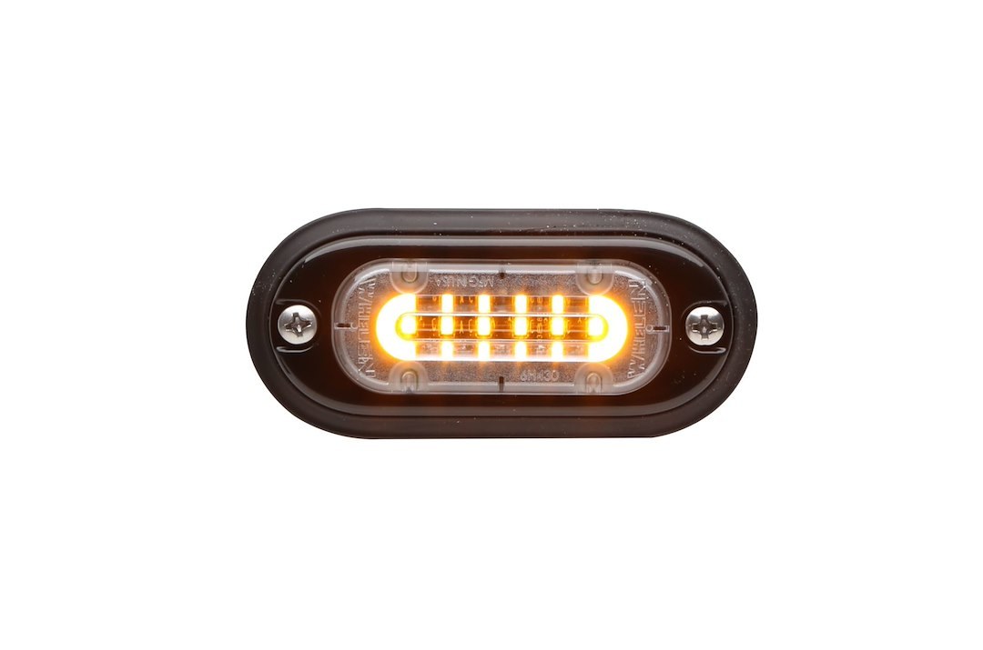 Whelen Strobe Light Kit, Ion ™ Mini T-Series, Clear Lens, Amber Bulb, Linear Super-LED, 12 Volt DC, 0.4 Peak Amp/ 0.16 Average Amp – TLMIA