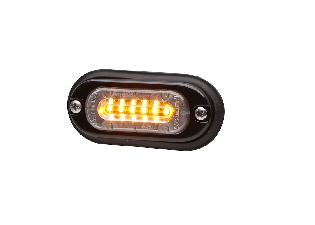 Whelen Strobe Light Kit, Ion ™ Mini T-Series, Clear Lens, Amber Bulb, Linear Super-LED, 12 Volt DC, 0.4 Peak Amp/ 0.16 Average Amp – TLMIA
