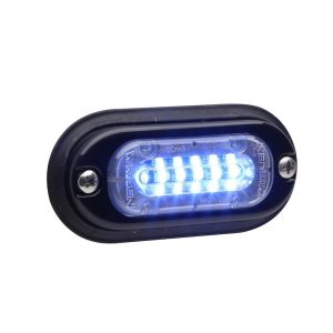 Whelen Strobe Light Kit, Ion ™ Mini T-Series, Clear Lens, Blue Bulb, Linear Super-LED, 12 Volt DC, 0.4 Peak Amp/ 0.16 Average Amp – TLMIB