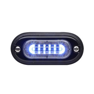 Whelen Strobe Light Kit, Ion ™ Mini T-Series, Clear Lens, Blue Bulb, Linear Super-LED, 12 Volt DC, 0.4 Peak Amp/ 0.16 Average Amp – TLMIB