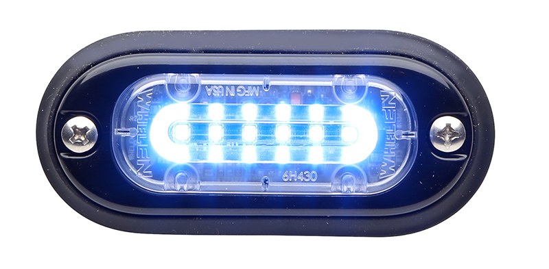 Whelen Strobe Light Kit, Ion ™ Mini T-Series, Clear Lens, White Bulb, Linear Super-LED, 12 Volt DC, 0.4 Peak Amp/ 0.16 Average Amp – TLMIC