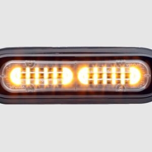 Whelen Warning Light, T-Series™, 5.14 Inch Length X 1/2 Inch Width X 1-1/2 Inch Height, Mini Bar, Surface Mount, LED, Clear Lens – TSS0A