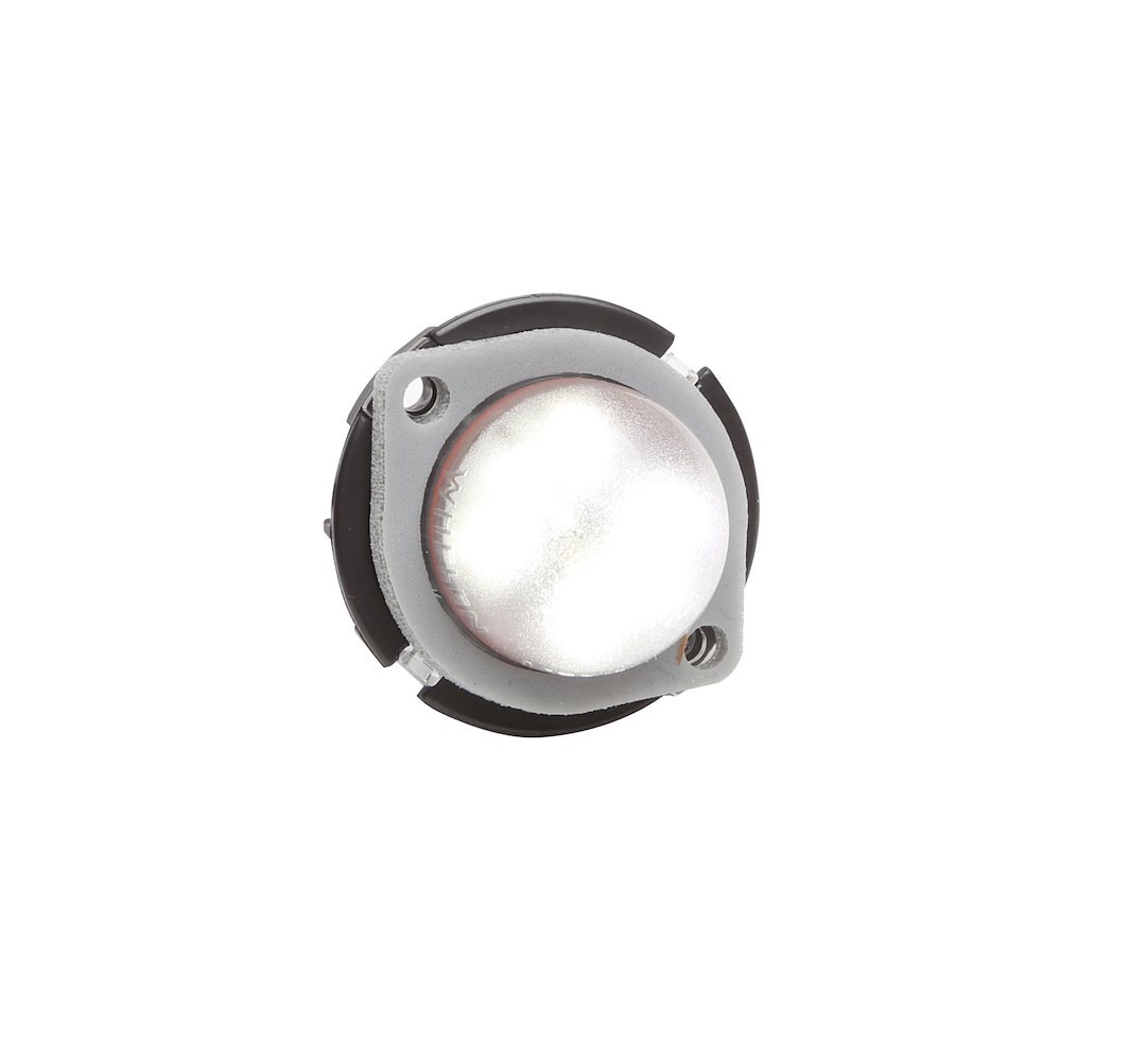 Whelen Warning Light, Vertex ™ Series, 1.625 Inch Diameter X 1 Inch Height, Dome Style, 1 Inch Recess/ Surface Mount, Directional LED – VTX609C