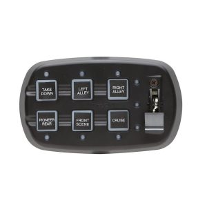 Whelen Warning Light Controller, Wecan®, For Use with Liberty II and Legacy Wecan Series Light Bars, 12 Volt DC – WCC92