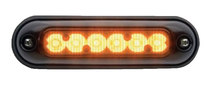 Whelen Strobe Light Kit, Ion ™ Series, Wide-Angle Optics, Black Housing, Clear Lens, Linear Super-LED, Amber Bulb, 12 Volt – WIONSMA
