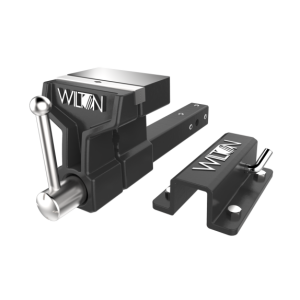 Wilton Tools Vise, All Terrain, Bolts to 2 Inch Receiver Hitch Mount, 6-3/4 Inch Jaw Opening, 6 Inch Jaw Width, 5 Inch Throat Depth – 10010