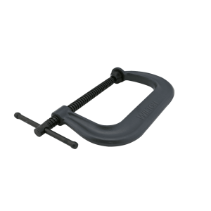 Wilton Tools C Clamp, 0 – 4-1/4 Inch Jaw Width, Deep Throat, 3-1/4 Inch Throat Depth, Oxide Coated, Black Steel, Without Swivel Pad – 14242