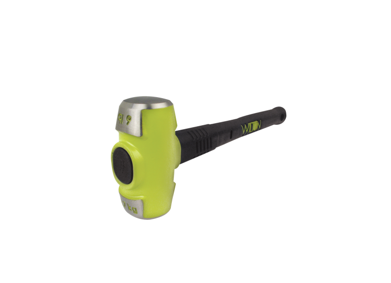 Wilton Tools Hammer, B.a.s.h®, Sledge, 6 Pound Weight, 1-7/8 Inch Diameter Face, 16 Inch Handle Length – 20616