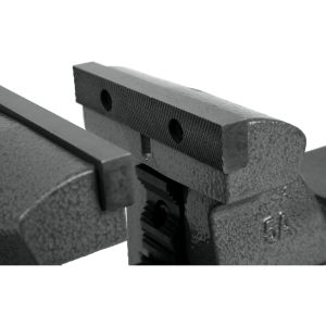 Wilton Tools Vise, Mechanics, Bolts to Work Bench, 5-1/4 Inch Jaw Opening, 5 Inch Jaw Width, 3-3/4 Inch Throat Depth, 360 Degree Swivel Base – 21400