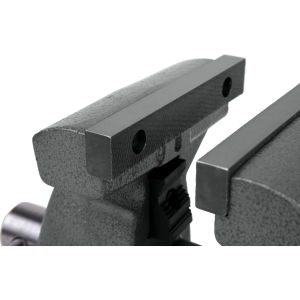 Wilton Tools Vise, Mechanics, Bolts to Work Bench, 5-1/4 Inch Jaw Opening, 6 Inch Jaw Width, 4-1/8 Inch Throat Depth, 360 Degree Swivel Base – 21500