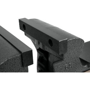 Wilton Tools Vise, Mechanics, Bolts to Work Bench, 5-1/4 Inch Jaw Opening, 6 Inch Jaw Width, 4-1/8 Inch Throat Depth, 360 Degree Swivel Base – 21500