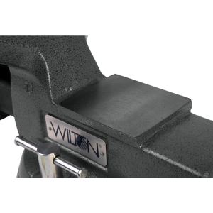 Wilton Tools Vise, Machinist, Bolts to Work Bench, 8-1/4 Inch Jaw Opening, 8 Inch Jaw Width, 4-3/4 Inch Throat Depth, 360 Degree Swivel Base – 21800