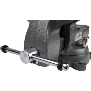 Wilton Tools Vise, Machinist, Bolts to Work Bench, 8-1/4 Inch Jaw Opening, 8 Inch Jaw Width, 4-3/4 Inch Throat Depth, 360 Degree Swivel Base – 21800