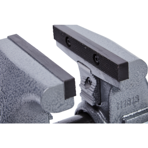 Wilton Tools Vise, Tradesman, Bolts to Work Bench, 5 Inch Jaw Opening, 5-1/2 Inch Jaw Width, 3-3/4 Inch Throat Depth, 360 Degree Swivel Base – 28806