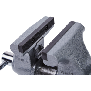 Wilton Tools Vise, Tradesman, Bolts to Work Bench, 5 Inch Jaw Opening, 5-1/2 Inch Jaw Width, 3-3/4 Inch Throat Depth, 360 Degree Swivel Base – 28806