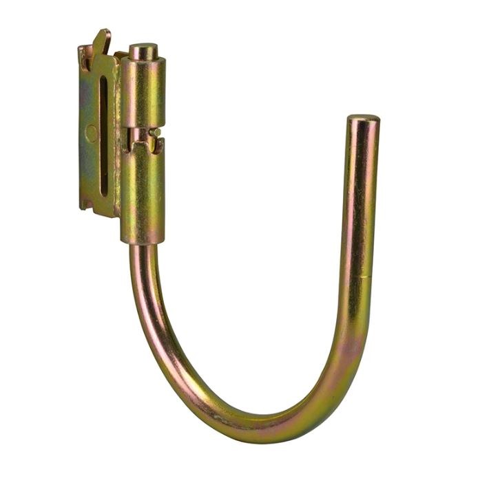 Winston Prod Multi Purpose Hook, Cargosmart, Rotating J Hook for AN E-Track or Cargosmart X-Track System, Zinc Coated Steel, Single – 1700