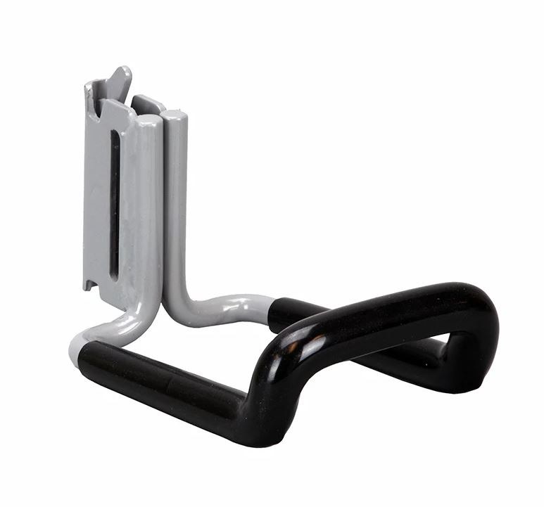 Winston Prod Multi Purpose Hook, Cargosmart, Dual Arm Coated Flat Hook for AN E-Track or Cargosmart X-Track System – 1702