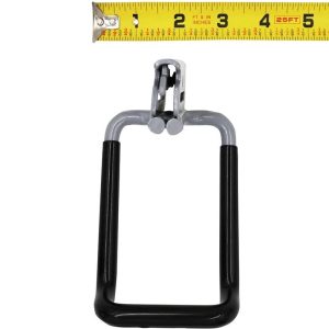 Winston Prod Multi Purpose Hook, Cargosmart, Dual Arm Coated Flat Hook for AN E-Track or Cargosmart X-Track System – 1702