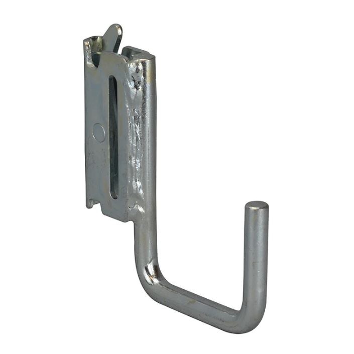 Winston Prod Multi Purpose Hook, Cargosmart, Small Flat Bottom Square Hook for AN E-Track or Cargosmart X-Track System – 1704