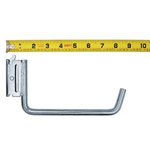 Winston Prod Multi Purpose Hook, Cargosmart, Large Flat Hook for AN E-Track or Cargosmart X-Track System, Zinc Coated Steel, Single – 1705