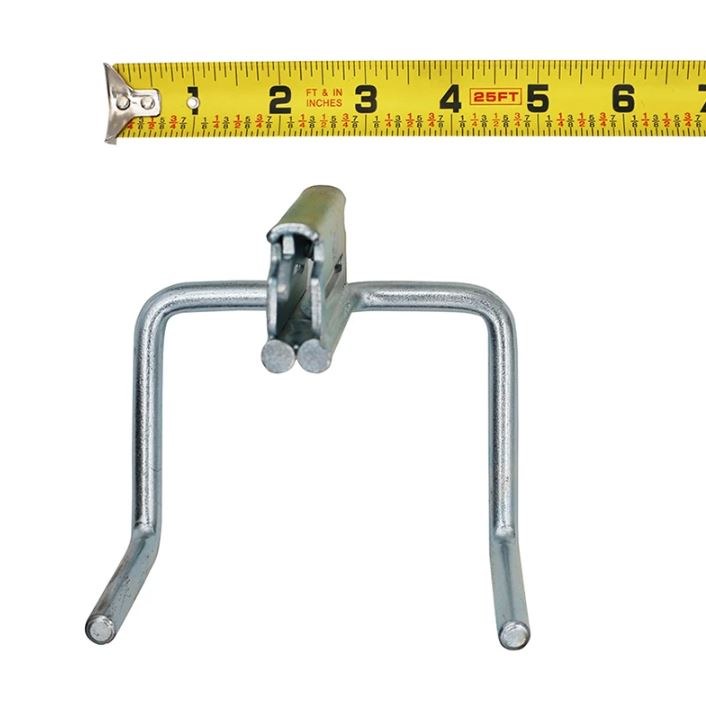 Winston Prod Multi Purpose Hook, Cargosmart, Dual Arm Tool Hook for AN E-Track or Cargosmart X-Track System, 5-5/8 Inch Length X 5 Inch Width – 1707