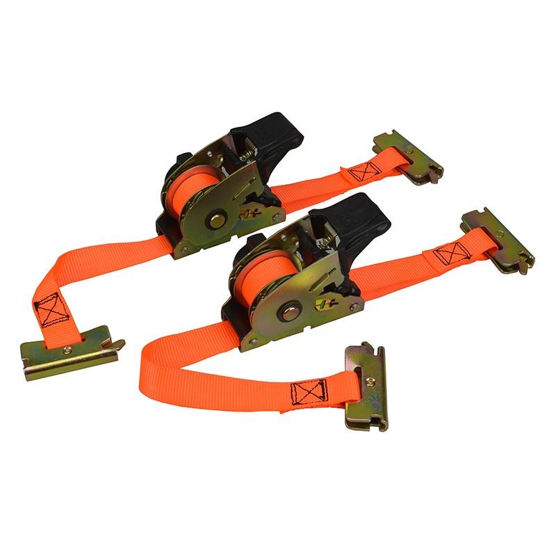 Winston Prod Tie Down Strap, Cargosmart, Ratchet Strap, Use with E-Track or X-Track, 6 Foot Length, 500 Pound Load Capacity – 1717