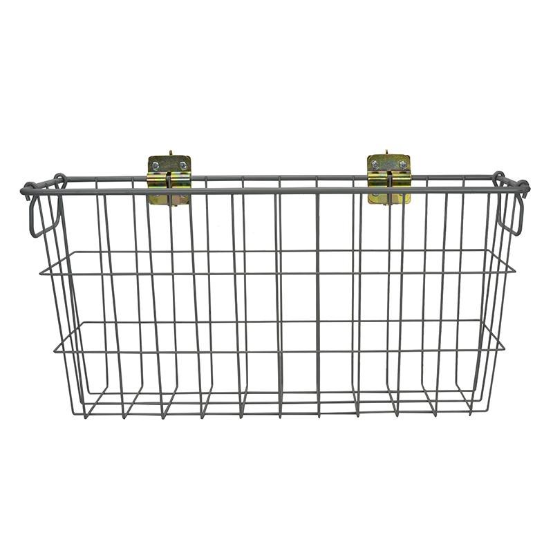 Winston Prod Wire Basket, Cargosmart, 24 Inch Length X 6 Inch Width X 12 Inch Height, Non-Collapsible, E-Track/ X-Track Mount, Coated Steel – 1719