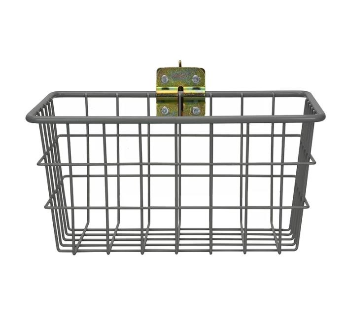Winston Prod Wire Basket, Cargosmart, 6 Inch Length X 12 Inch Width X 6 Inch Height, Non-Collapsible, E-Track/ X-Track Mount, Coated Steel – 1720