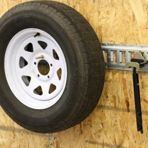 Winston Prod Spare Tire Carrier, Cargosmart, Clips to E-Track or Cargosmart X-Track System, Zinc Coated, Steel – 1743