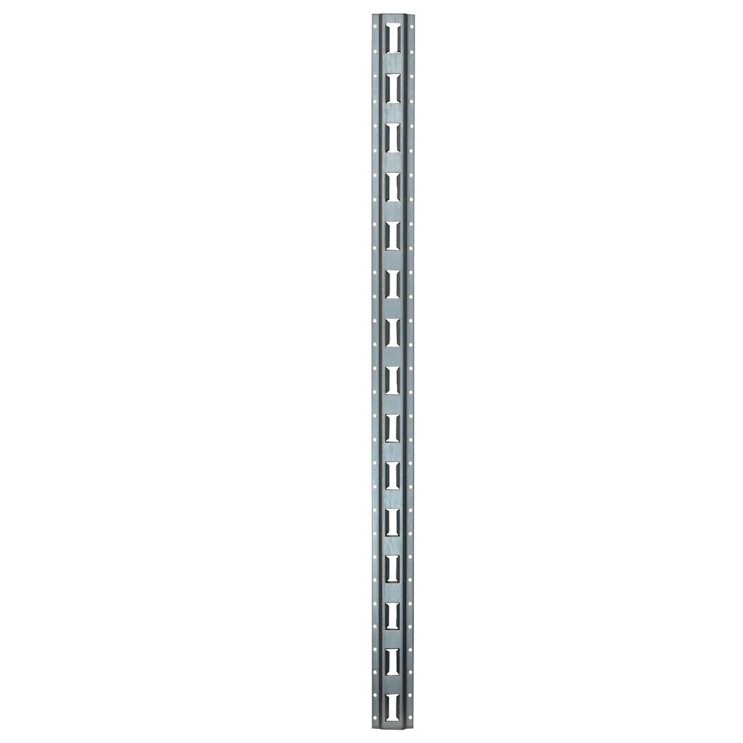 Winston Prod Tie Down Track, Cargosmart, E-Track, 5 Foot Length, Zinc Plated, Steel, Without Track Adapter, Single – 1929