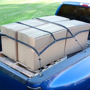 Winston Prod Exterior Cargo Net, Cargosmart, Mounts to Truck Bed, Adjustable to 78 Inch X 55 Inch, Nylon – 315