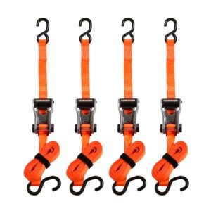 Winston Prod Tie Down Strap, Smartstraps, Ratchet Strap, Ratchetx, 14 Foot Length X 1-1/4 Inch Width, 1000 Pound Load Capacity – 349