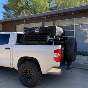 Wilco Offroa Bed Cargo Rack, 1100 Pound Static Capacity/ 550 Pound On-Road Capacity/ 275 Pound Off-Road Capacity, Bolt-On, Powder Coated – ADVLP-5T
