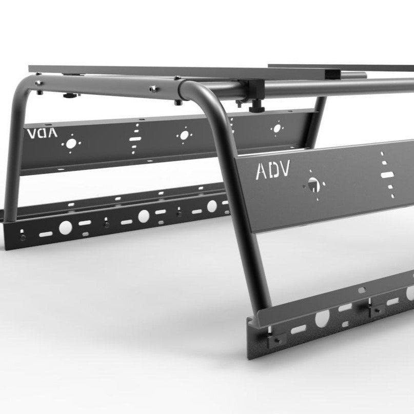 Wilco Offroa Bed Cargo Rack, Low Profile, 1100 Pound Static Capacity/ 550 Pound On-Road Capacity/ 275 Pound Off-Road Capacity, Bolt-On – ADVLP-5U